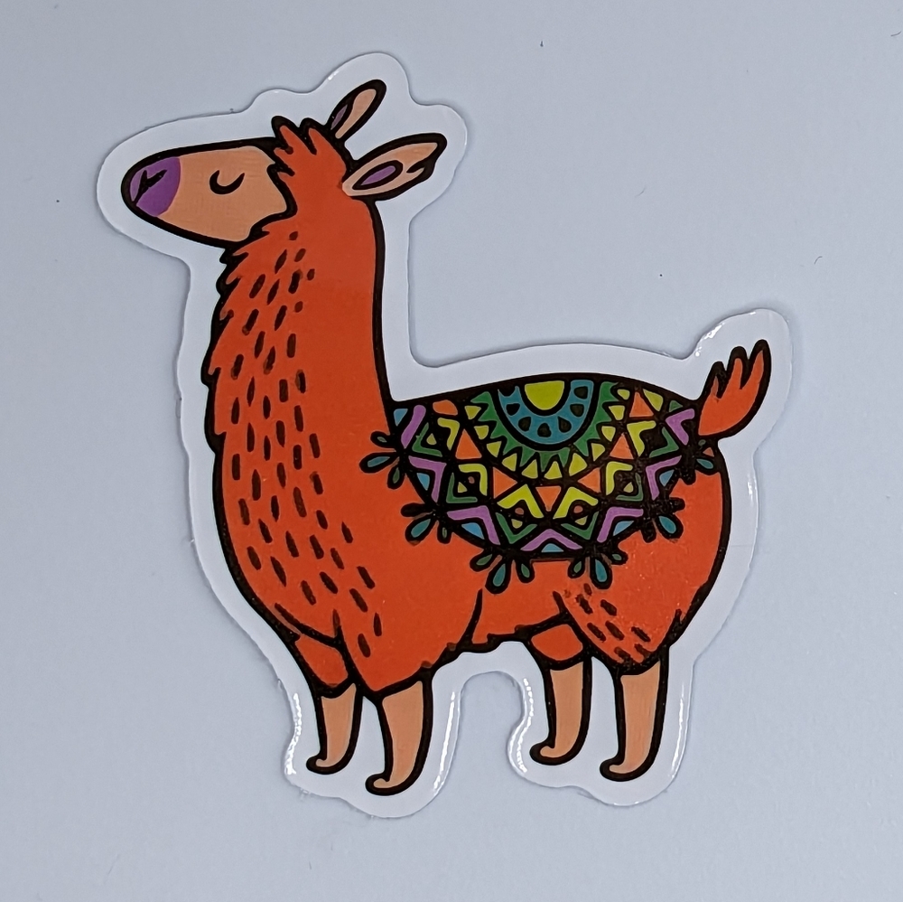 Llama Sticker